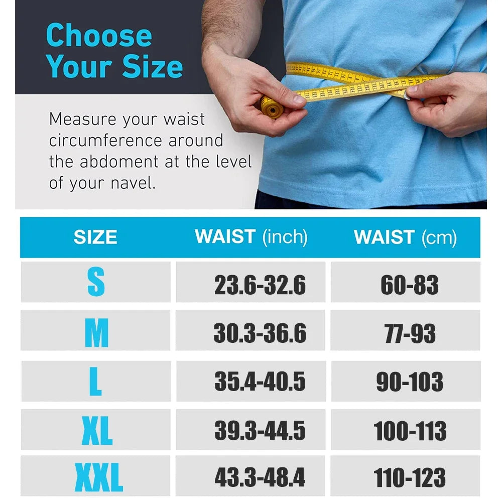 Back Support Belt Relieves Daily Lumbar Pain