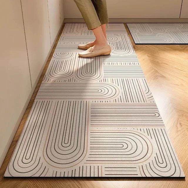 Tapis de sol de cuisine antidérapant ultra-absorbant