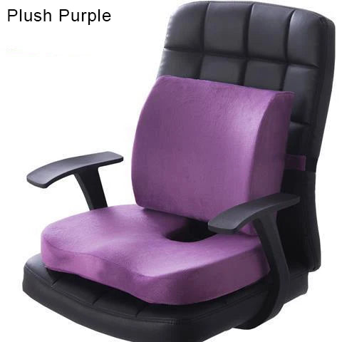 Ensemble de coussins en mousse à mémoire de forme pour la santé de la colonne vertébrale