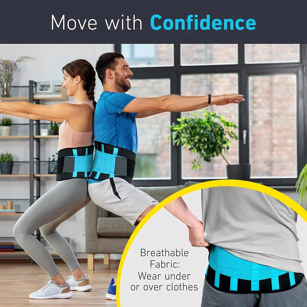 Ceinture de soutien dorsale pour soulager les douleurs lombaires quotidiennes