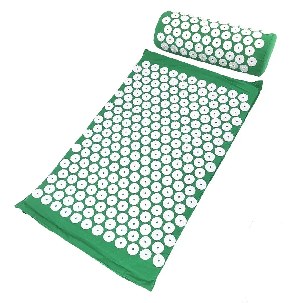 Acupressure Mat and Pillow Set for Relaxation