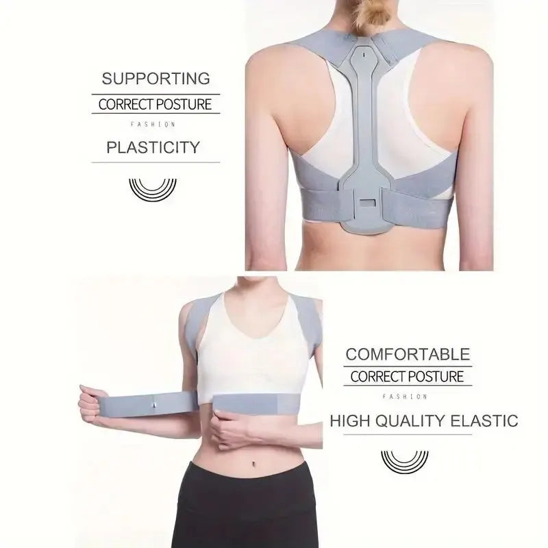 L'attelle correctrice de posture redresse instantanément le dos