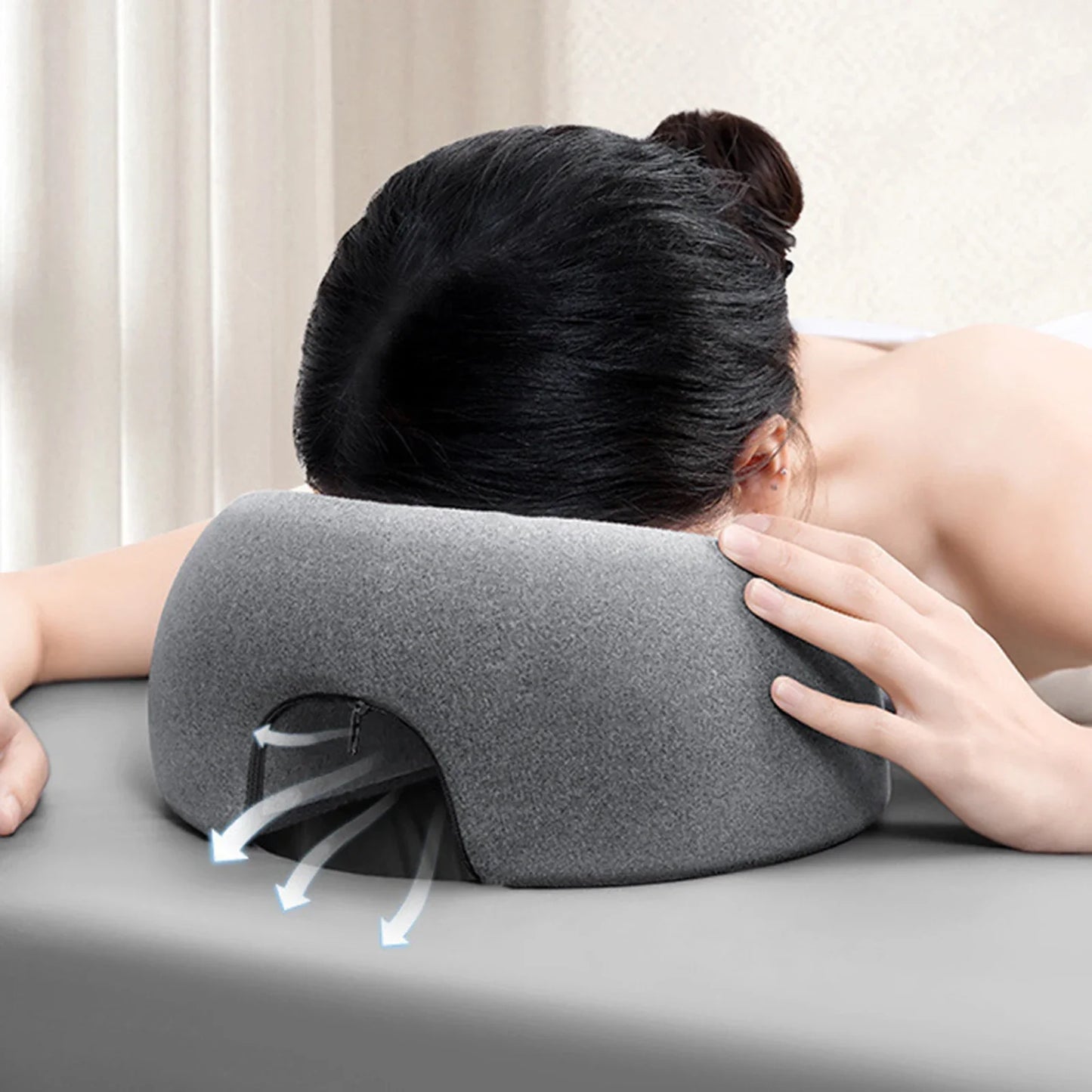 Face Down Memory Foam Pillow for Comfort