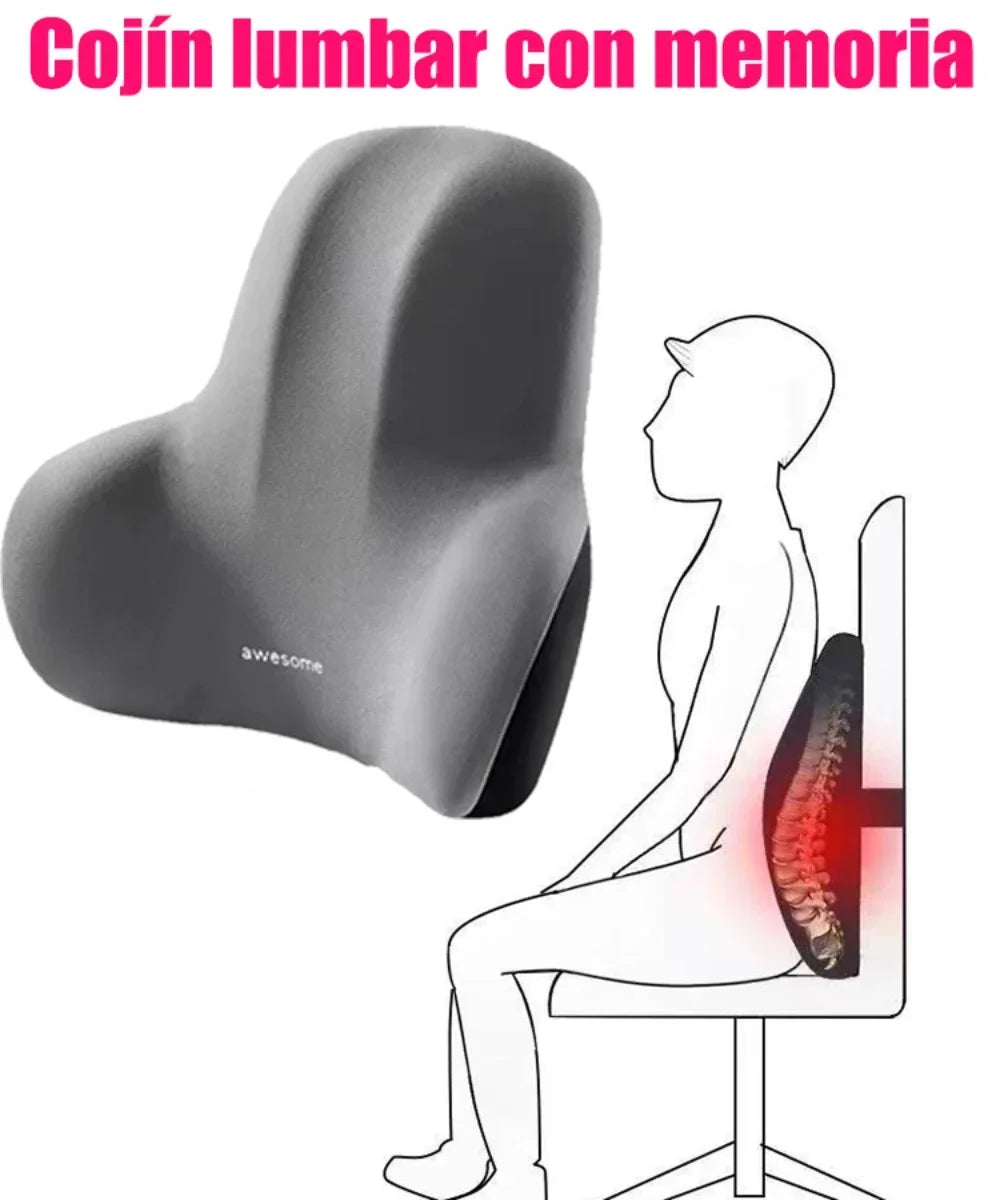 Lumbar Cushion for Back Pain and Posture
