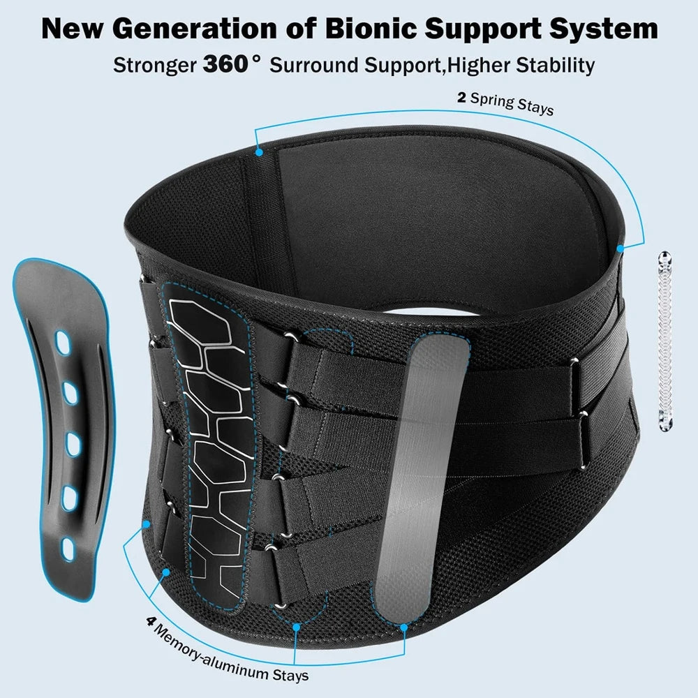 Ceinture de compression dorsale pour la douleur et la posture