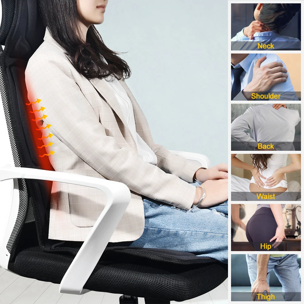 Coussin de massage électrique pour un soulagement complet du corps