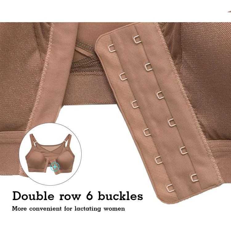 Wire-Free Sports Bra for Lift and Comfort