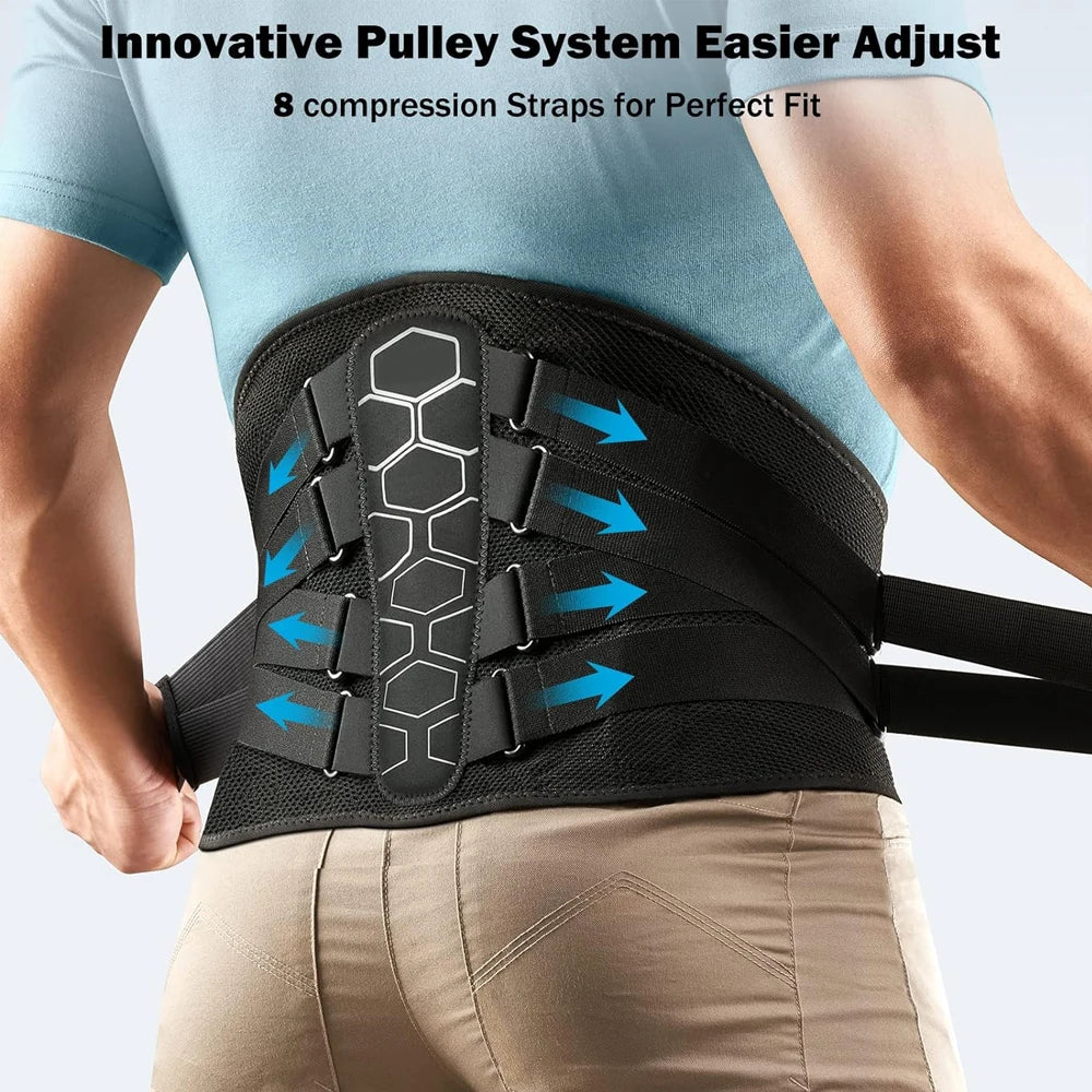 Ceinture de compression dorsale pour la douleur et la posture