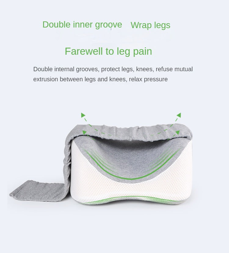 Oreiller de soutien des jambes pour un sommeil latéral confortable
