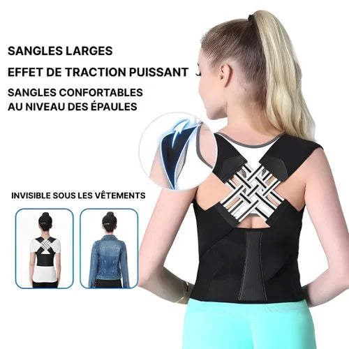 Adjustable Posture Corrector Relieves Daily Discomfort