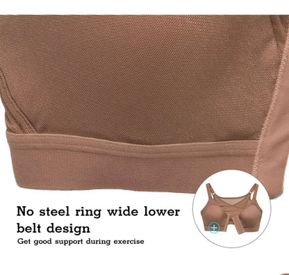 Wire-Free Sports Bra for Lift and Comfort