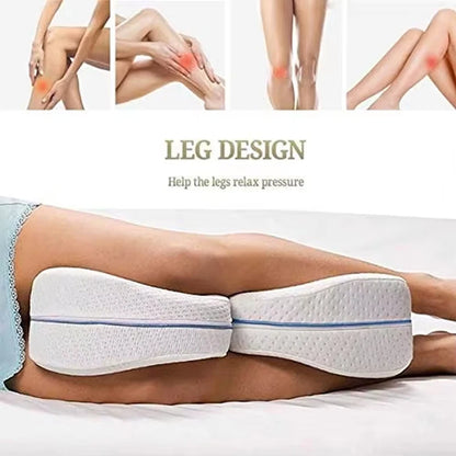 Almohada de espuma viscoelástica para piernas que alivia el dolor de piernas