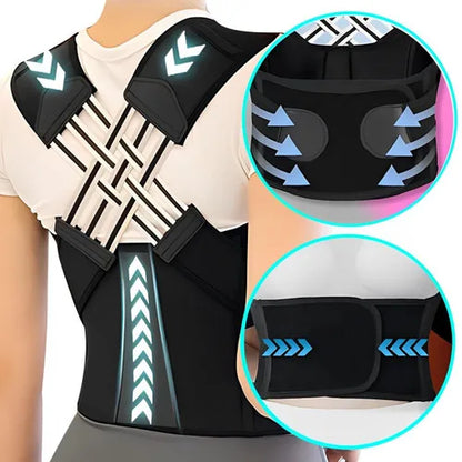 Adjustable Posture Corrector Relieves Daily Discomfort