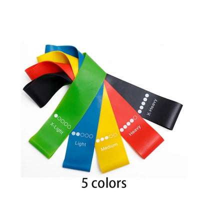 5-Piece Resistance Bands for Full-Body Workout