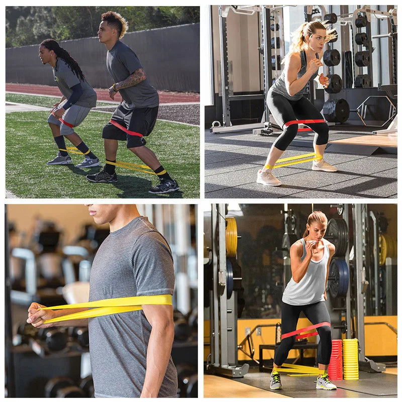 5-Piece Resistance Bands for Full-Body Workout