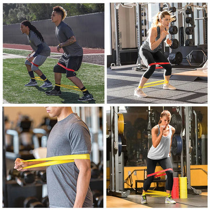 5-Piece Resistance Bands for Full-Body Workout