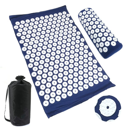 Acupressure Mat and Pillow Set for Relaxation