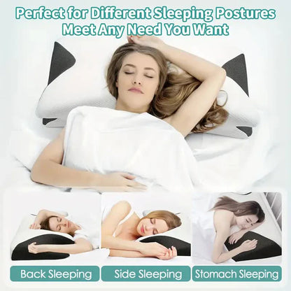 Butterfly Neck Pillow for Cervical Alignment