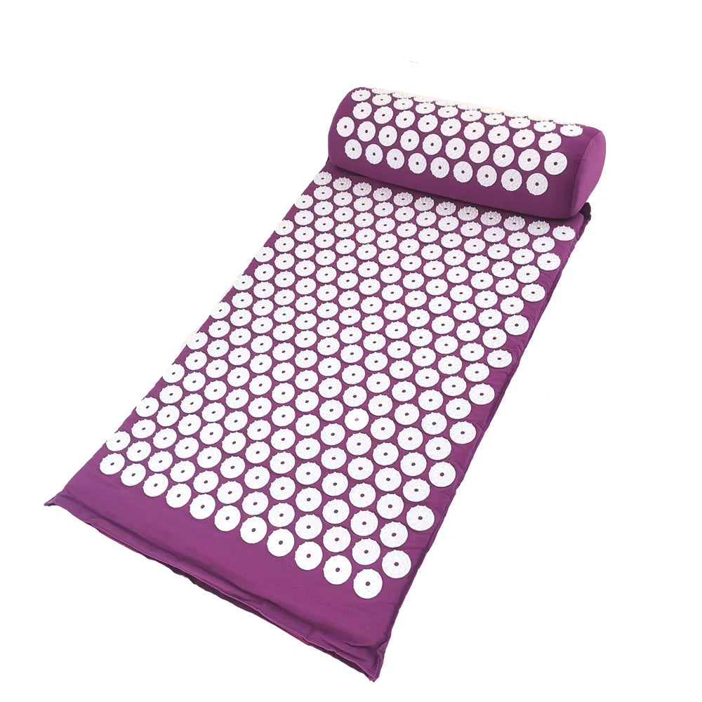 Acupressure Mat and Pillow Set for Relaxation