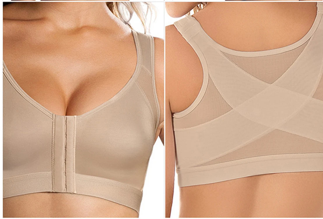 Wire-Free Sports Bra for Lift and Comfort