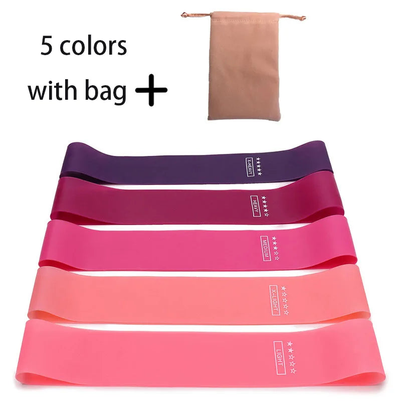 5-Piece Resistance Bands for Full-Body Workout