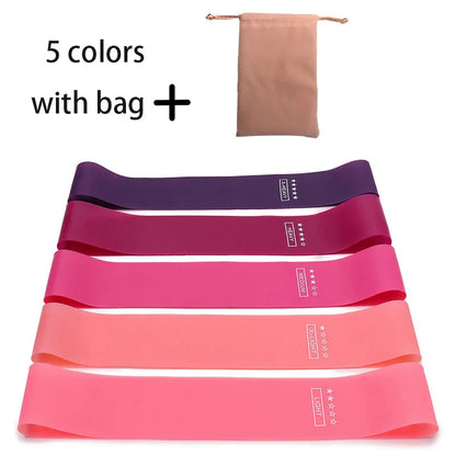 5-Piece Resistance Bands for Full-Body Workout