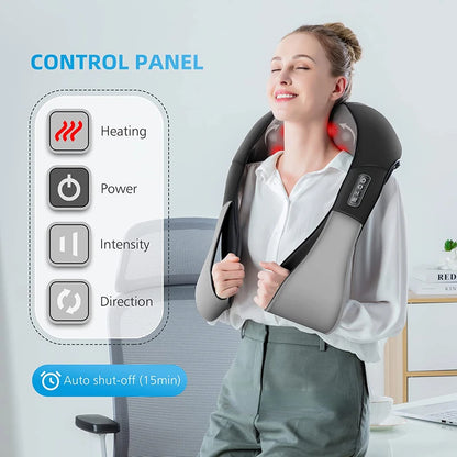 Massage Pillow for Neck and Shoulder Relief