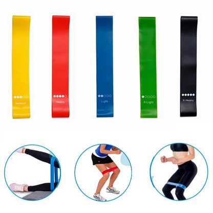 5-Piece Resistance Bands for Full-Body Workout