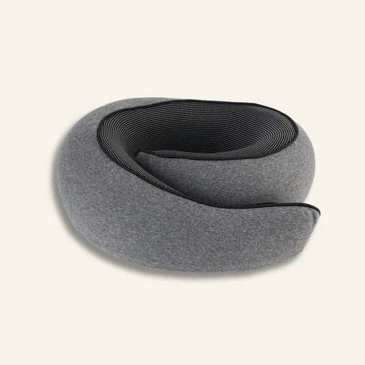 Almohada de viaje de espuma viscoelástica para el cuello