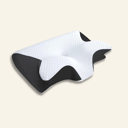 Almohada cervical tipo mariposa para la alineación cervical