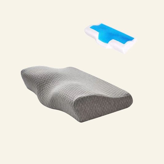 Almohada ortopédica de gel para el cuello y el sueño