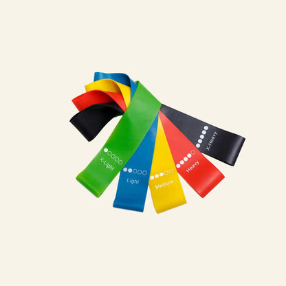 5-Piece Resistance Bands for Full-Body Workout