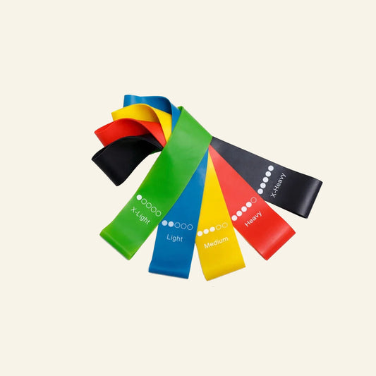 5-Piece Resistance Bands for Full-Body Workout