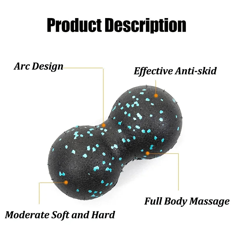 Bola de masaje de cacahuete para un alivio muscular profundo