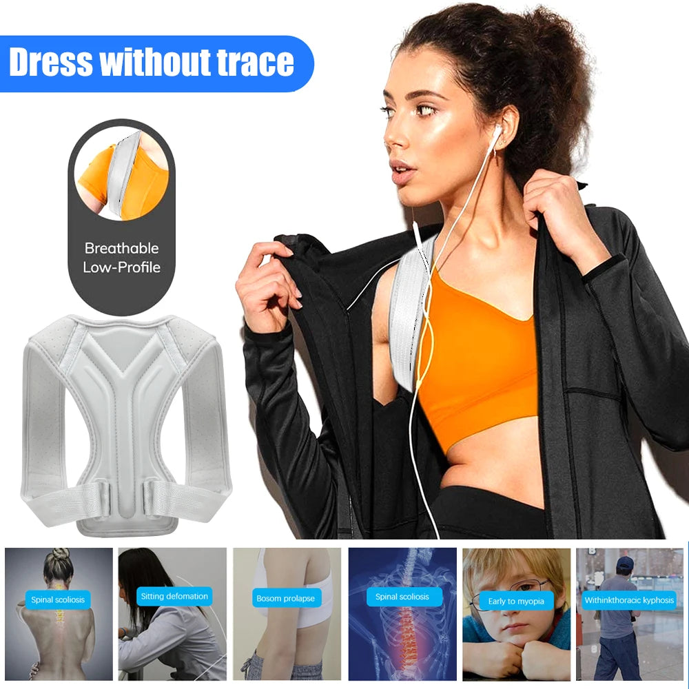 PostureFit™ – Correcteur de posture réglable et confortable 