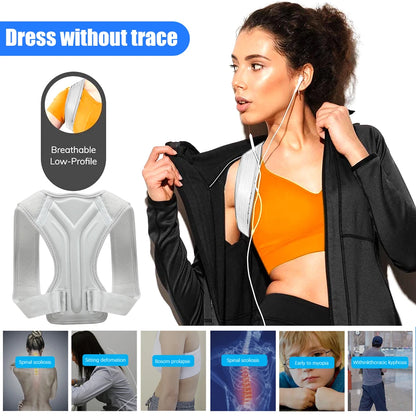 PostureFit™ – Correcteur de posture réglable et confortable 