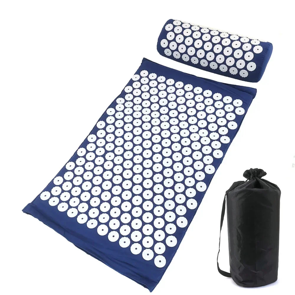 Acupressure Mat and Pillow Set for Relaxation