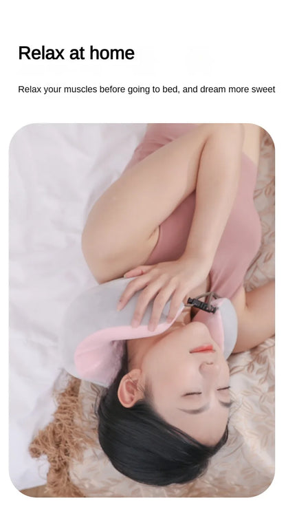 Almohada masajeadora de cuello portátil que alivia la tensión