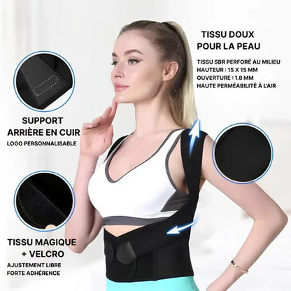 Adjustable Posture Corrector Relieves Daily Discomfort