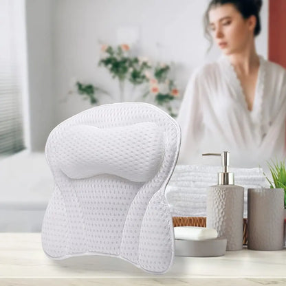 Luxury Bath Pillow Supports Neck and Back