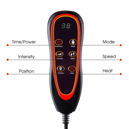 Cojín de masaje eléctrico para alivio completo del cuerpo