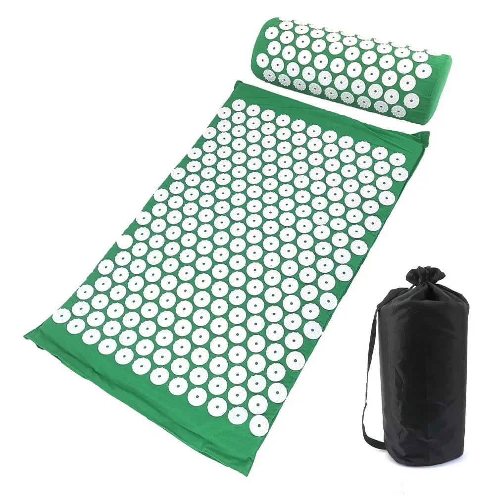 Acupressure Mat and Pillow Set for Relaxation