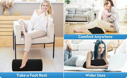 Repose-pieds en mousse à mémoire de forme pour le confort du bureau