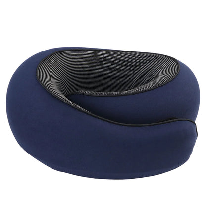 Almohada de viaje de espuma viscoelástica para el cuello