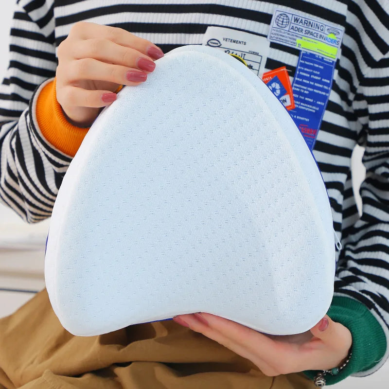 Almohada de espuma viscoelástica para piernas que alivia el dolor de piernas