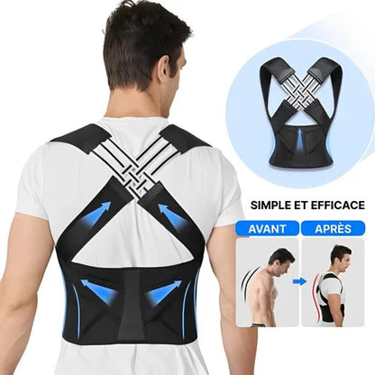 Adjustable Posture Corrector Relieves Daily Discomfort