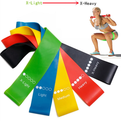 5-Piece Resistance Bands for Full-Body Workout