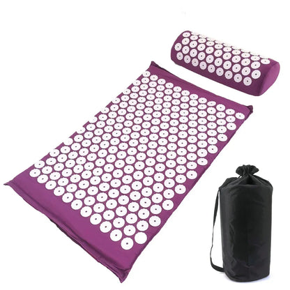 Acupressure Mat and Pillow Set for Relaxation