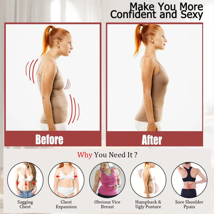 PostureFit™ – Correcteur de posture réglable et confortable 