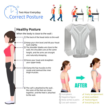 PostureFit™ – Correcteur de posture réglable et confortable 